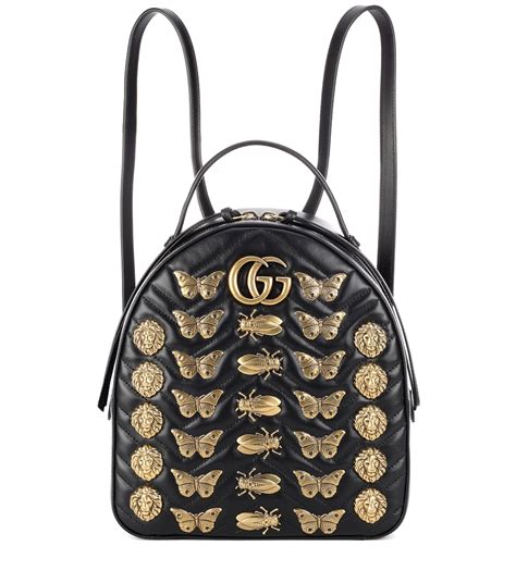 gucci marmont animal studs|gucci marmont leather backpack.